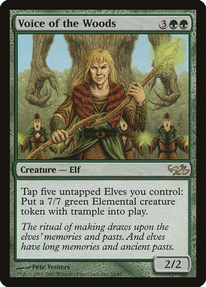 Voice of the Woods [Duel Decks: Elves vs. Goblins] | Card Citadel