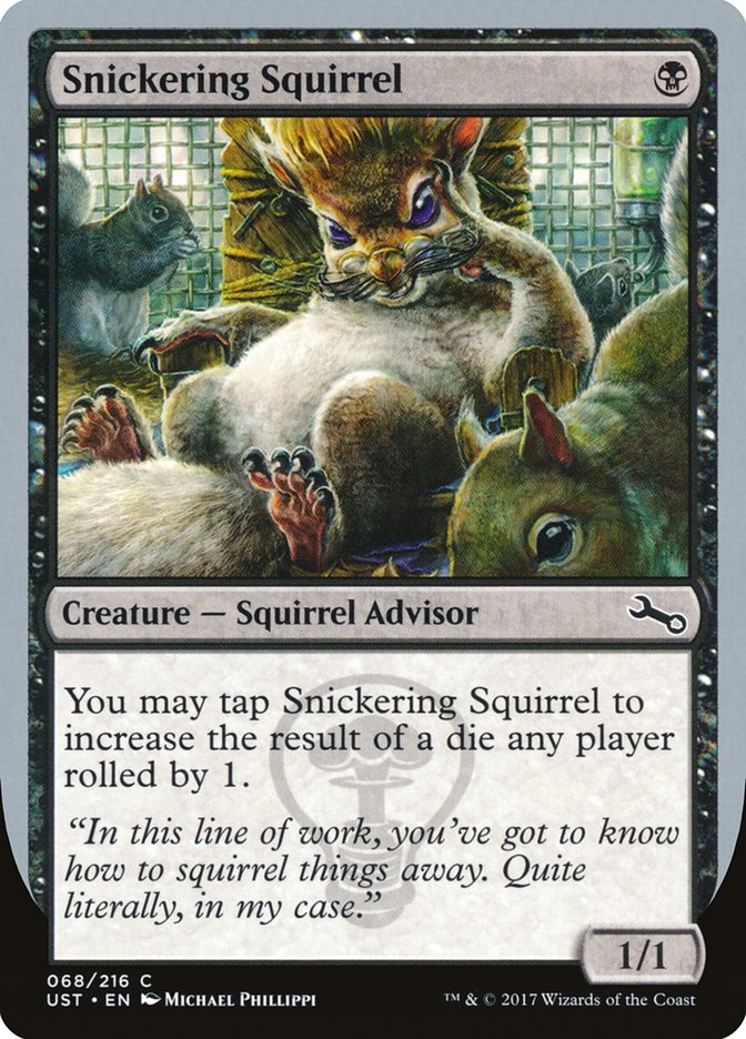 Snickering Squirrel [Unstable] | Card Citadel