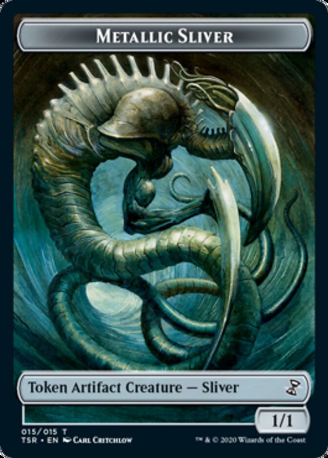 Metallic Sliver [Time Spiral Remastered Tokens] | Card Citadel