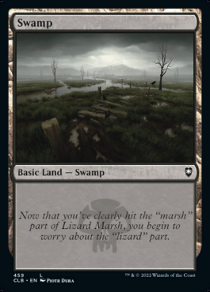Swamp (459) [Commander Legends: Battle for Baldur's Gate] | Card Citadel