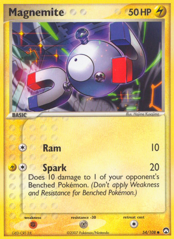 Magnemite (54/108) [EX: Power Keepers] | Card Citadel