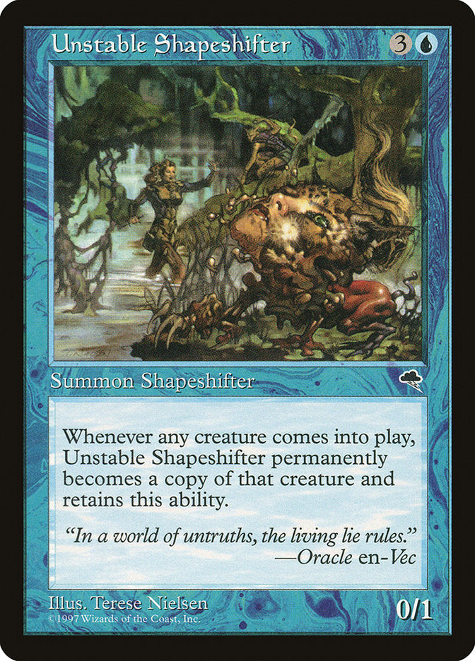 Unstable Shapeshifter [Tempest] | Card Citadel