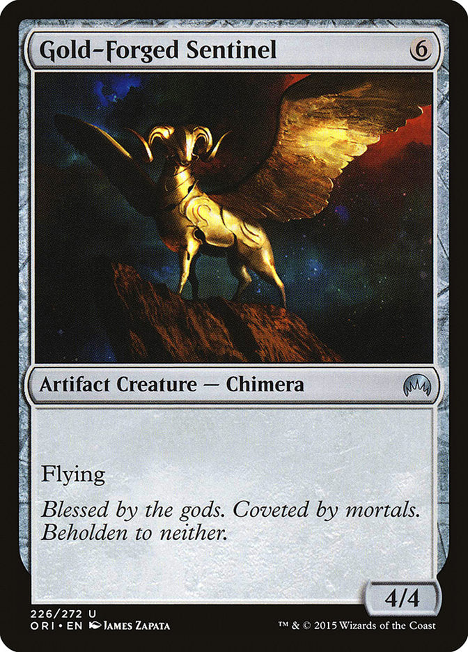 Gold-Forged Sentinel [Magic Origins] | Card Citadel