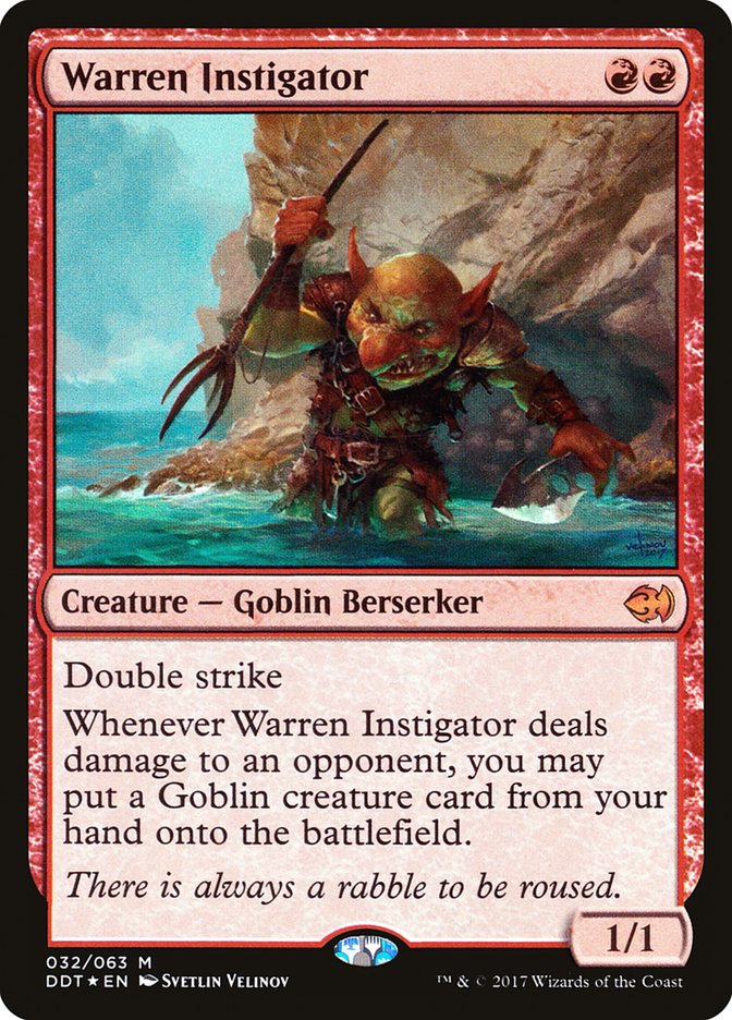 Warren Instigator [Duel Decks: Merfolk vs. Goblins] | Card Citadel