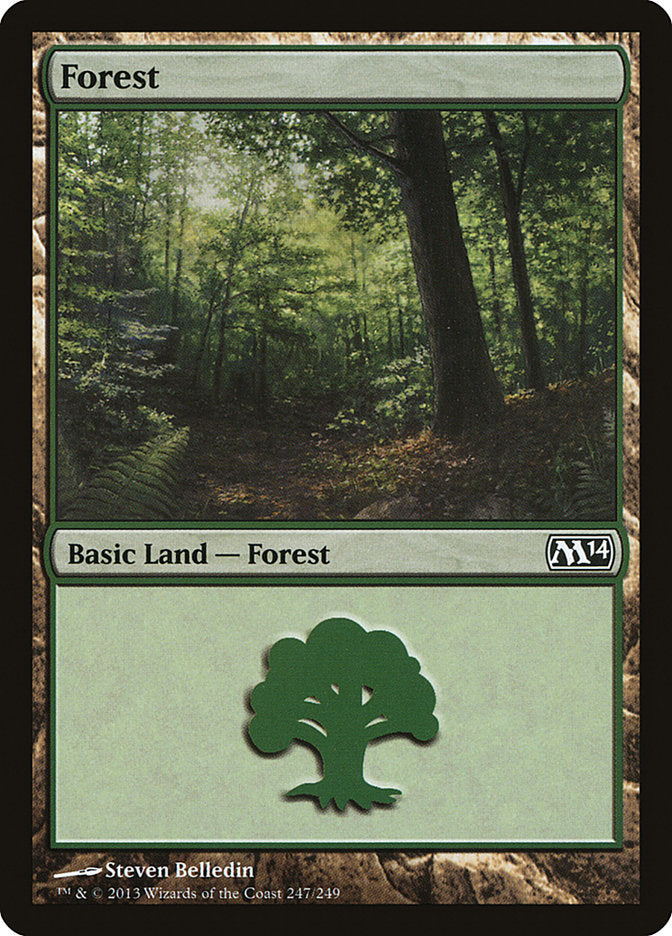 Forest [Magic 2014] | Card Citadel