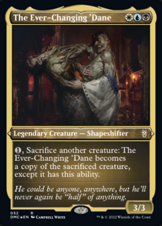The Ever-Changing 'Dane (Foil Etched) [Dominaria United Commander] | Card Citadel