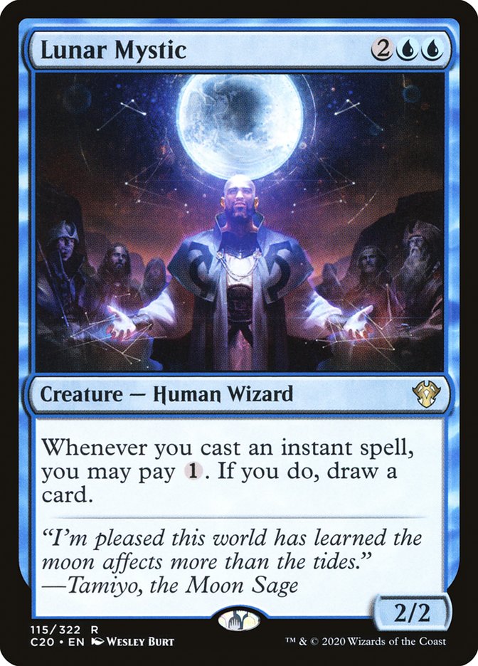 Lunar Mystic [Commander 2020] | Card Citadel