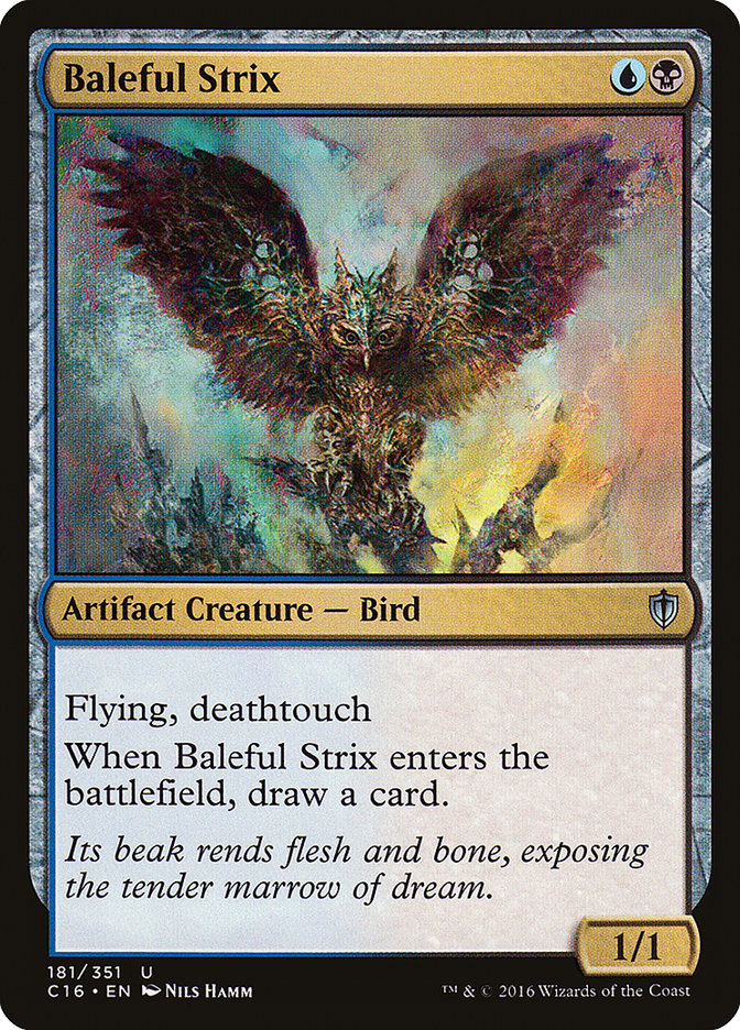 Baleful Strix [Commander 2016] | Card Citadel