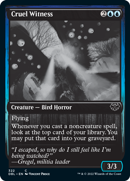 Cruel Witness [Innistrad: Double Feature] | Card Citadel