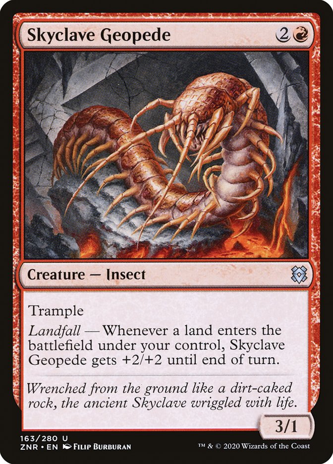 Skyclave Geopede [Zendikar Rising] | Card Citadel