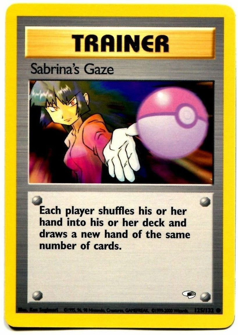 Sabrina's Gaze (125/132) [Gym Heroes Unlimited] | Card Citadel