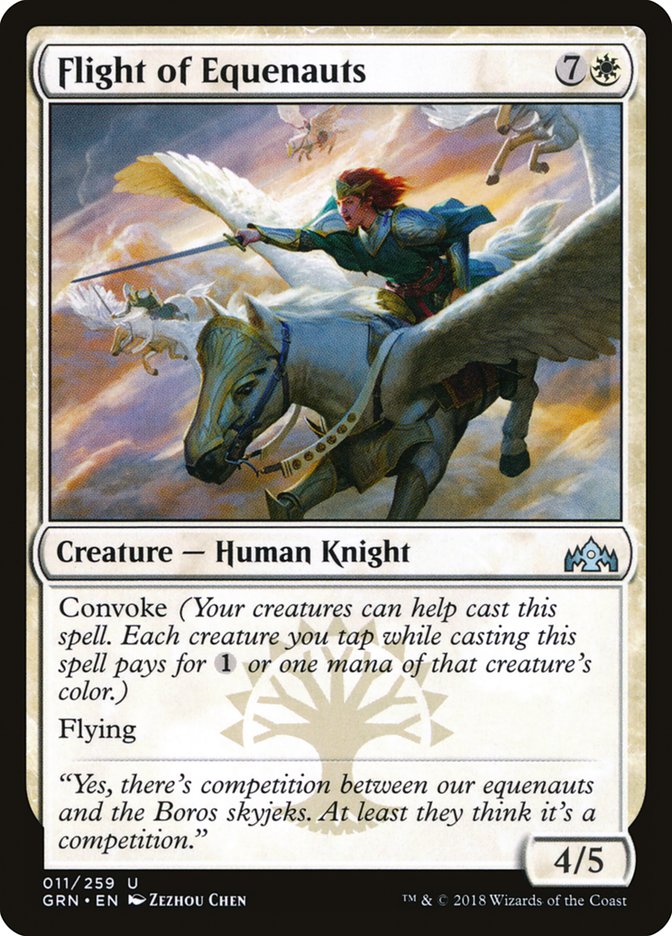 Flight of Equenauts [Guilds of Ravnica] | Card Citadel