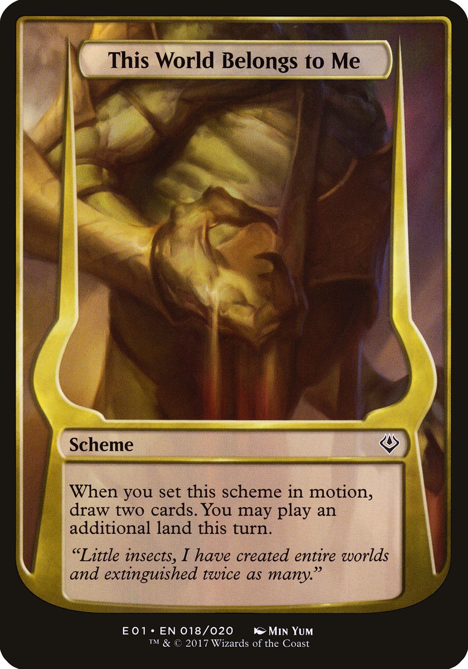 This World Belongs to Me [Archenemy: Nicol Bolas Schemes] | Card Citadel