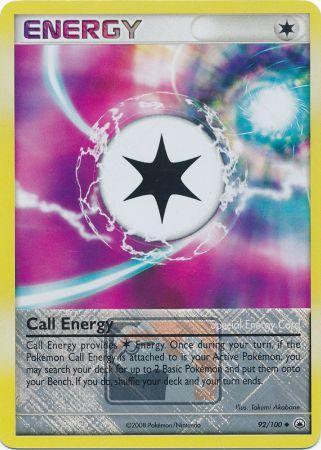 Call Energy (92/100) (League Promo) [Diamond & Pearl: Majestic Dawn] | Card Citadel
