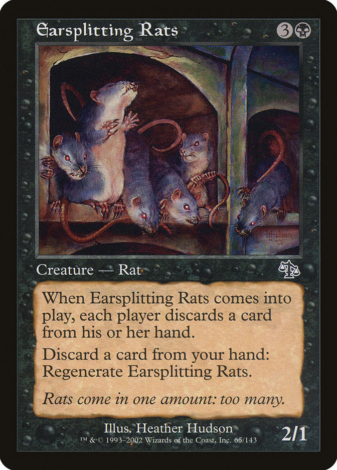 Earsplitting Rats [Judgment] | Card Citadel