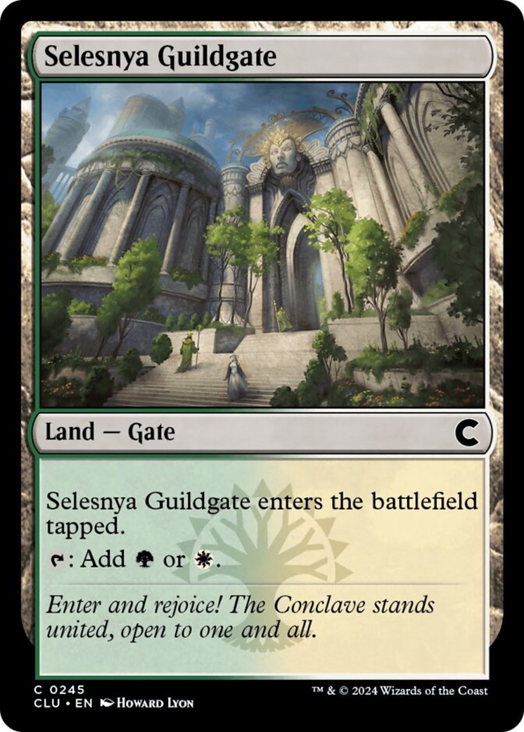 Selesnya Guildgate [Ravnica: Clue Edition] | Card Citadel