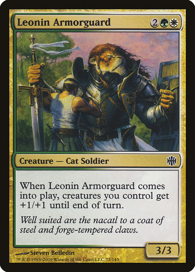 Leonin Armorguard [Alara Reborn] | Card Citadel