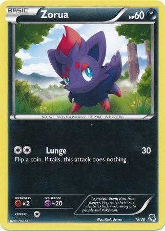 Zorua (13/30) [Black & White: Trainer Kit - Zoroark] | Card Citadel