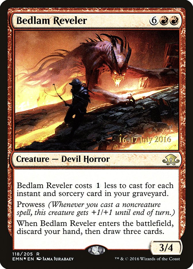 Bedlam Reveler [Eldritch Moon Promos] | Card Citadel