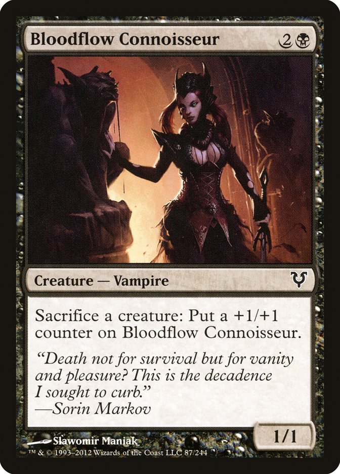 Bloodflow Connoisseur [Avacyn Restored] | Card Citadel