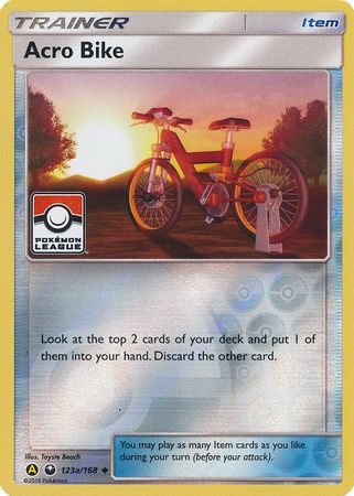 Acro Bike (123a/168) (League Promo) [Sun & Moon: Celestial Storm] | Card Citadel