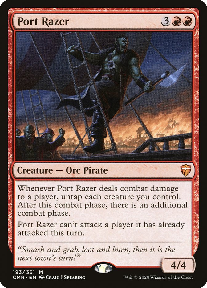 Port Razer [Commander Legends] | Card Citadel