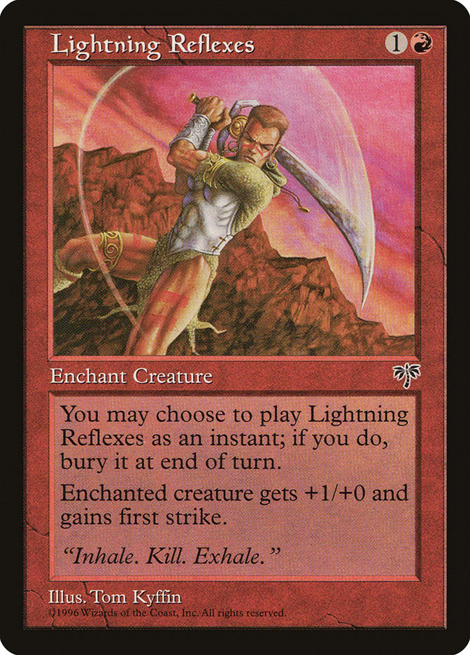 Lightning Reflexes [Mirage] | Card Citadel