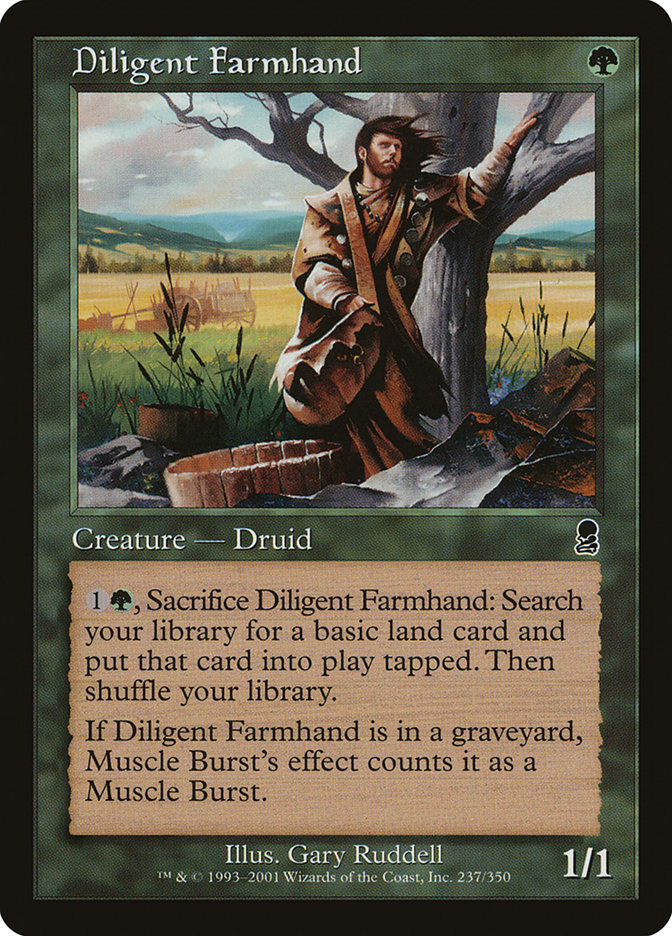 Diligent Farmhand [Odyssey] | Card Citadel