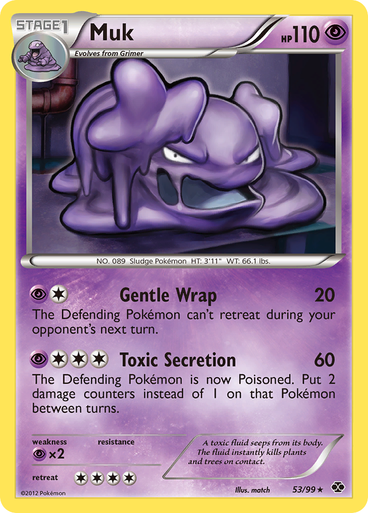 Muk (53/99) [Black & White: Next Destinies] | Card Citadel