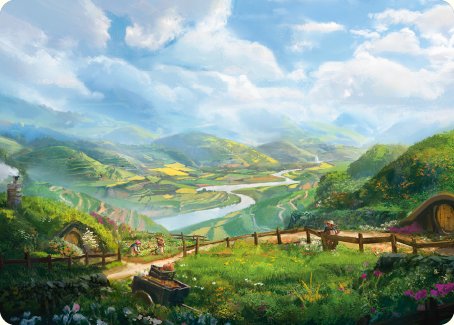 Plains Art Card [The Lord of the Rings: Tales of Middle-earth Art Series] | Card Citadel