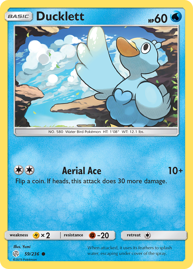 Ducklett (59/236) [Sun & Moon: Cosmic Eclipse] | Card Citadel