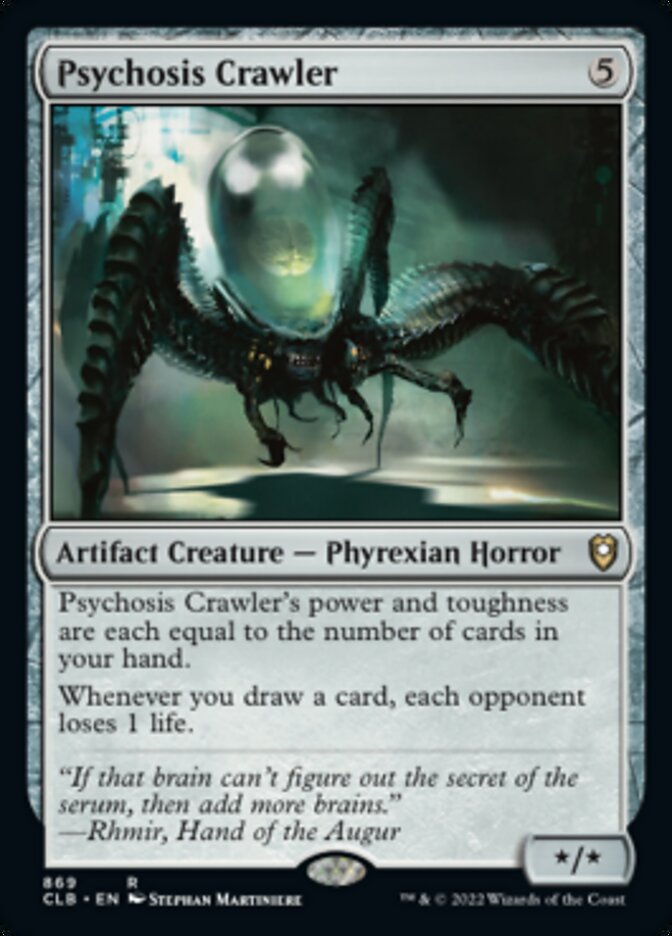 Psychosis Crawler [Commander Legends: Battle for Baldur's Gate] | Card Citadel