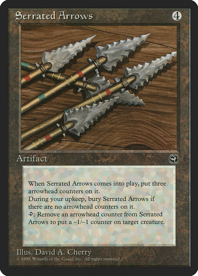 Serrated Arrows [Homelands] | Card Citadel