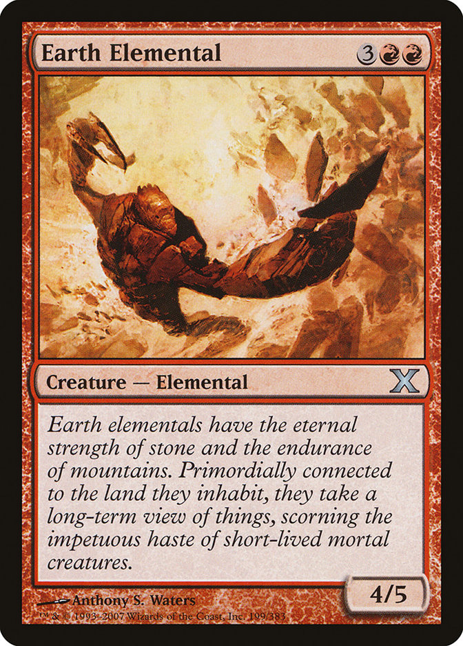 Earth Elemental [Tenth Edition] | Card Citadel