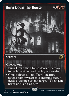 Burn Down the House [Innistrad: Double Feature] | Card Citadel