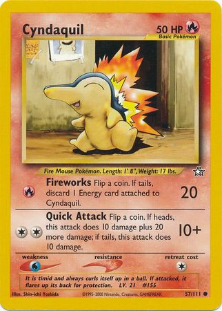 Cyndaquil (57/111) [Neo Genesis Unlimited] | Card Citadel