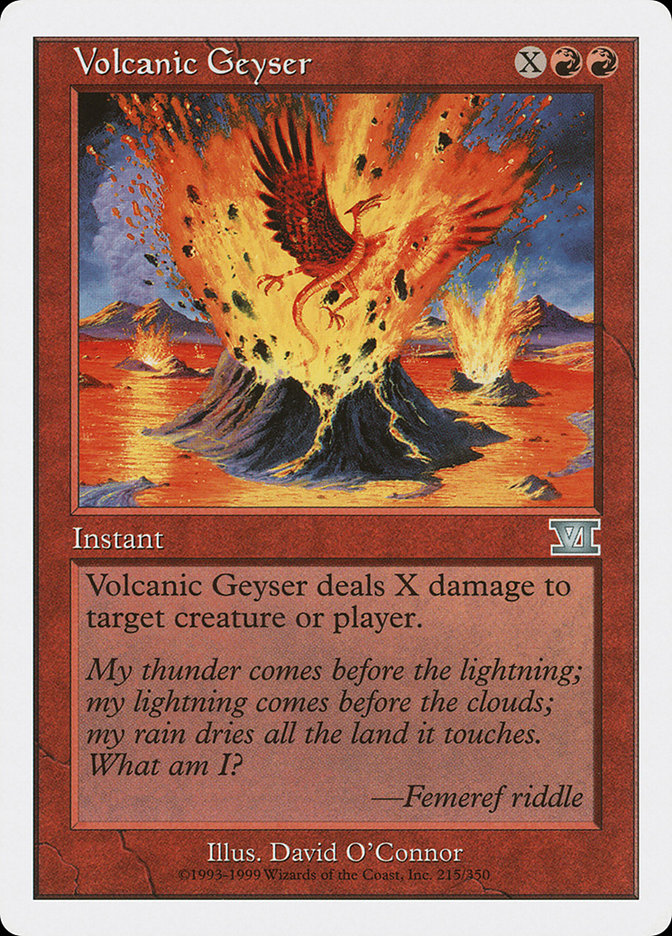 Volcanic Geyser [Classic Sixth Edition] | Card Citadel