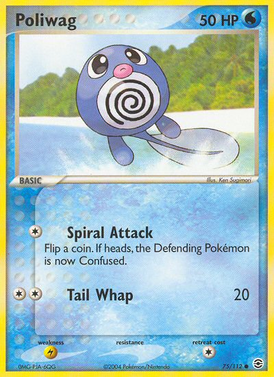 Poliwag (75/112) [EX: FireRed & LeafGreen] | Card Citadel
