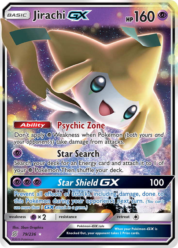 Jirachi GX (79/236) [Sun & Moon: Unified Minds] | Card Citadel