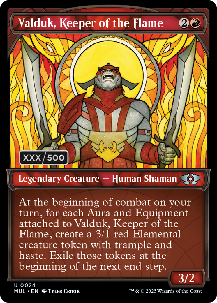 Valduk, Keeper of the Flame (Serialized) [Multiverse Legends] | Card Citadel