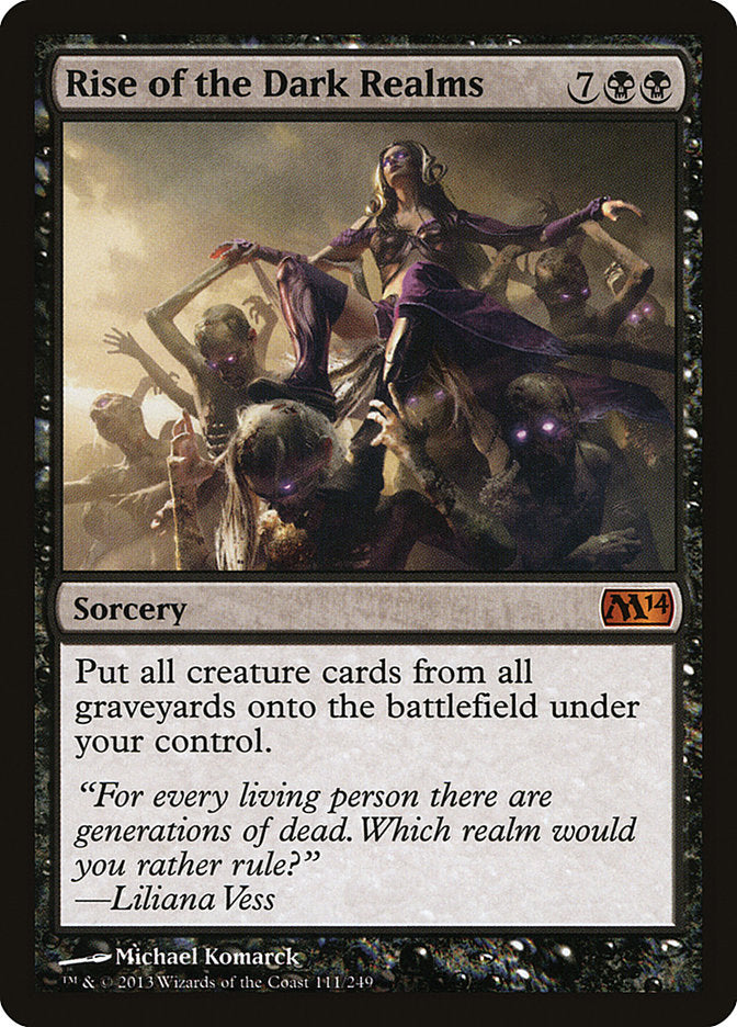 Rise of the Dark Realms [Magic 2014] | Card Citadel