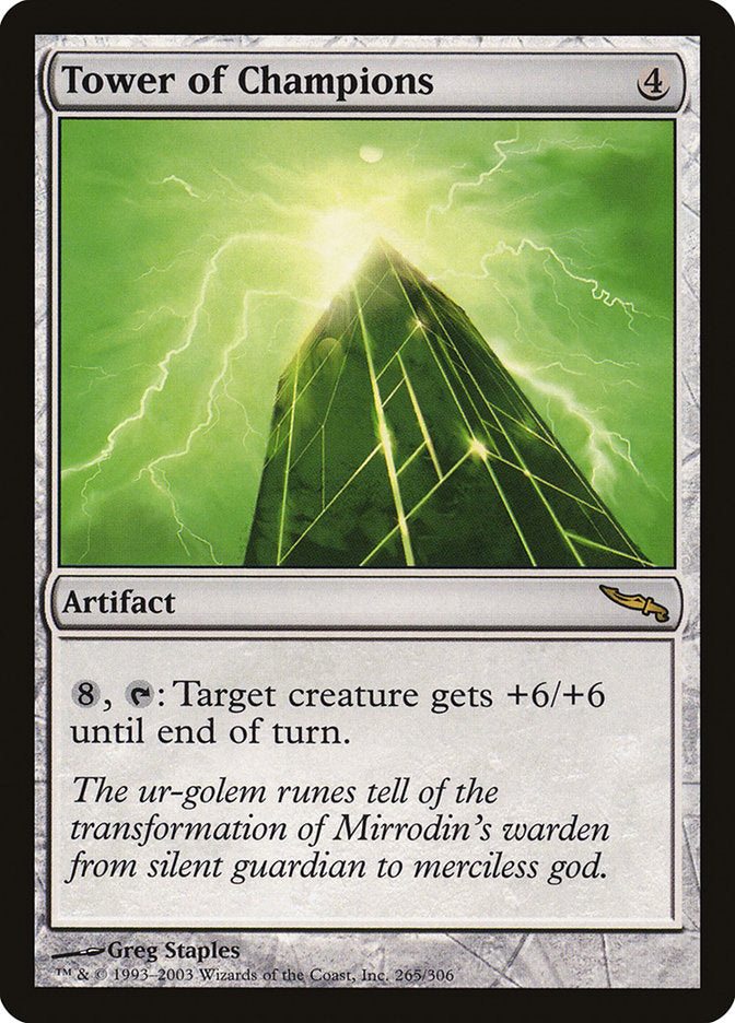 Tower of Champions [Mirrodin] | Card Citadel