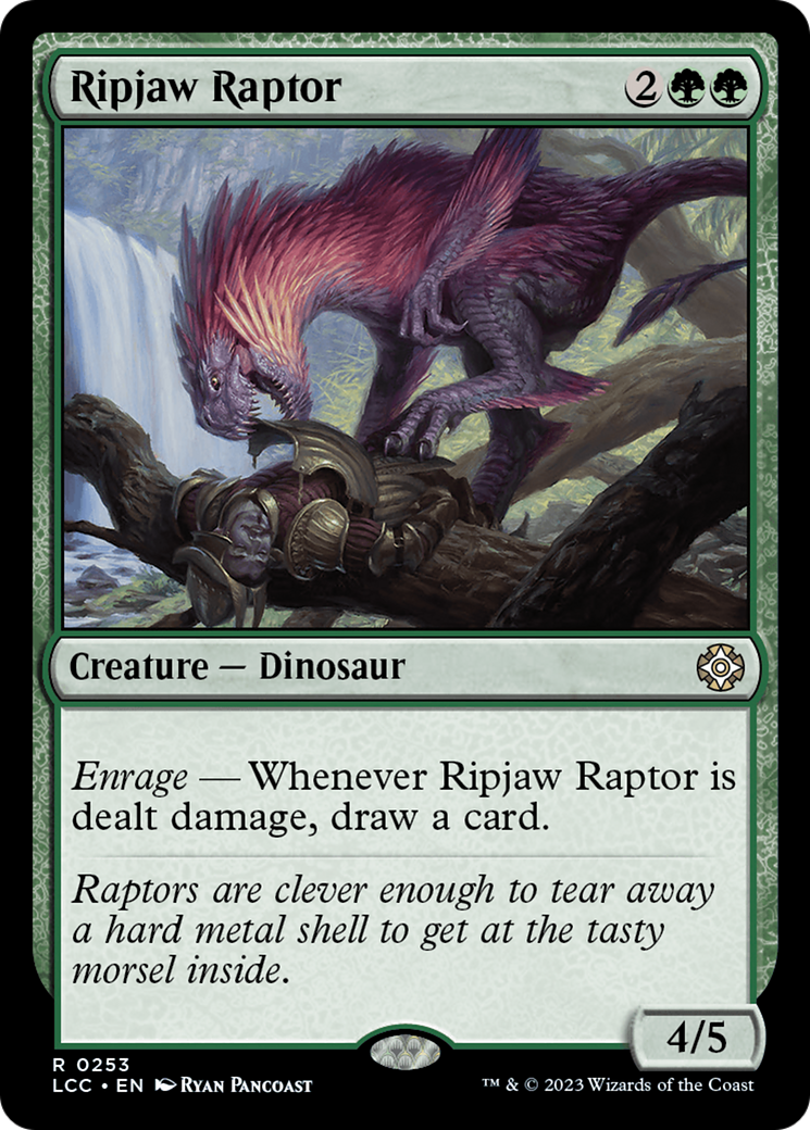 Ripjaw Raptor [The Lost Caverns of Ixalan Commander] | Card Citadel