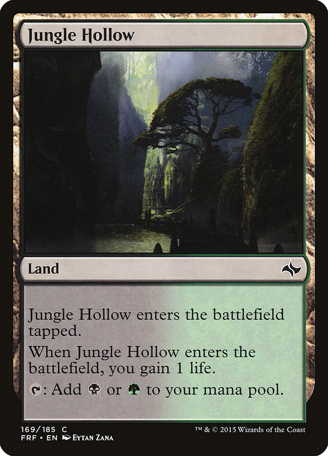 Jungle Hollow [Fate Reforged] | Card Citadel