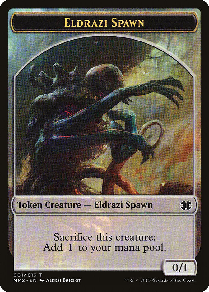 Eldrazi Spawn (001/016) [Modern Masters 2015 Tokens] | Card Citadel