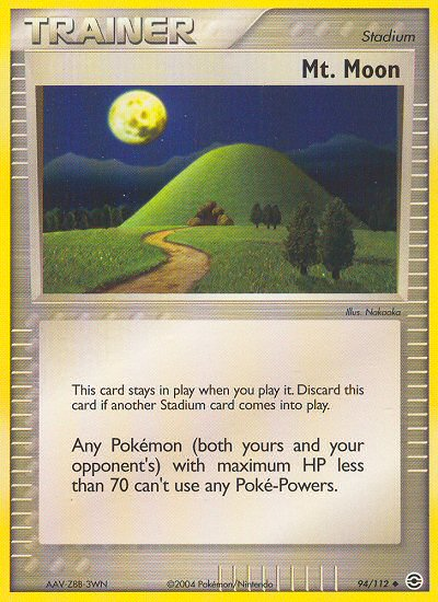 Mt. Moon (94/112) [EX: FireRed & LeafGreen] | Card Citadel