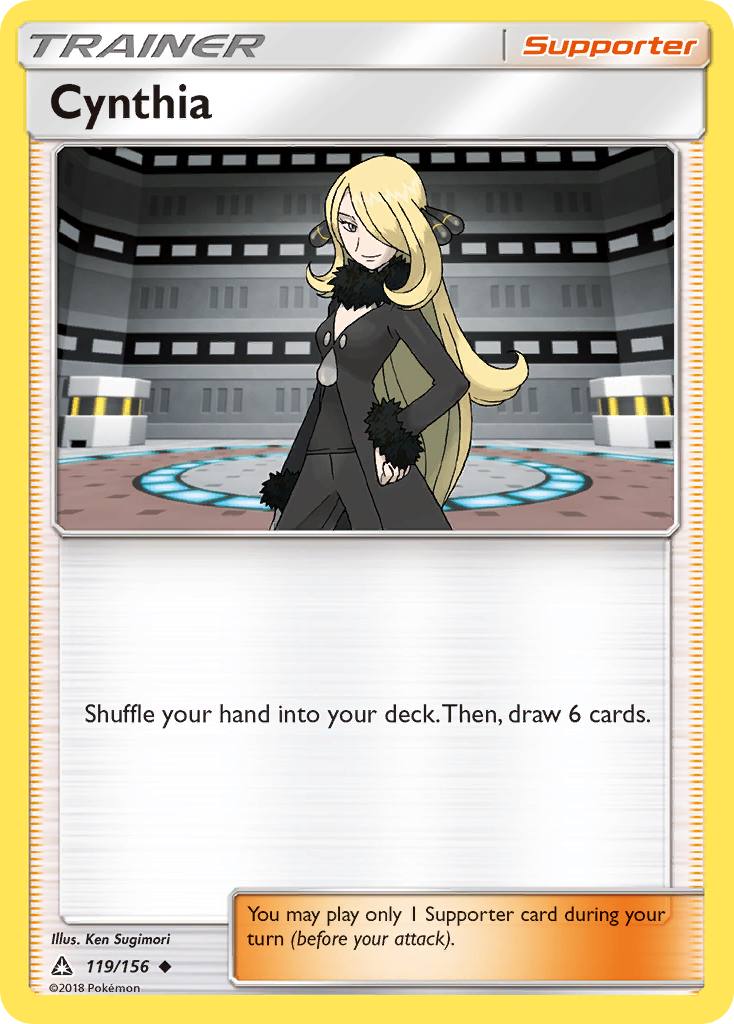 Cynthia (119/156) [Sun & Moon: Ultra Prism] | Card Citadel