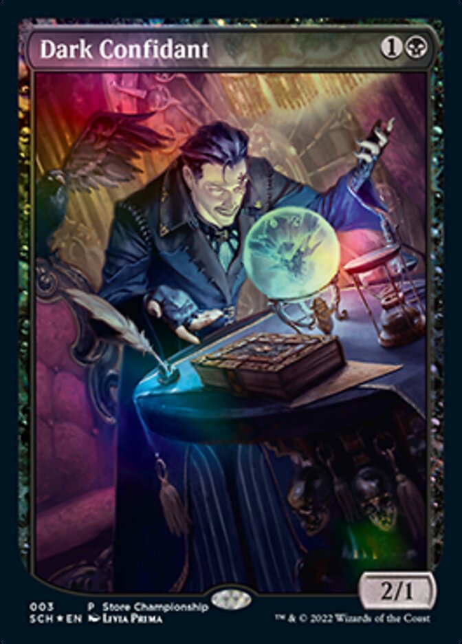 Dark Confidant (Extended Art) [Store Championships 2022] | Card Citadel