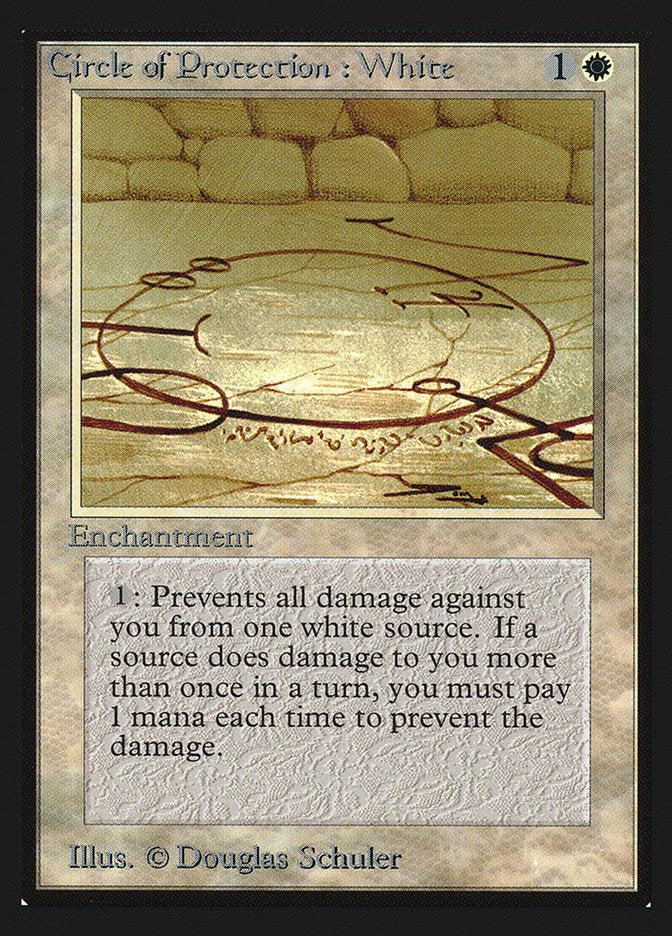 Circle of Protection: White (CE) [Collectors’ Edition] | Card Citadel