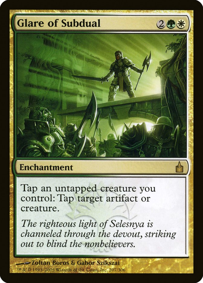 Glare of Subdual [Ravnica: City of Guilds] | Card Citadel
